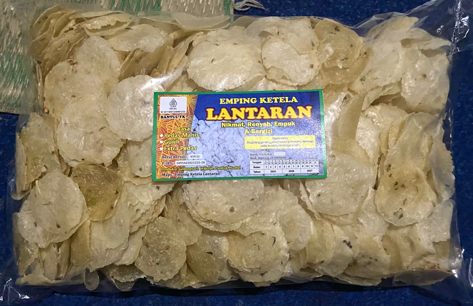 Emping Ketela Lantaran rasa Original